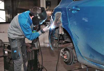 Кузовной ремонт Mercedes в Люберцах